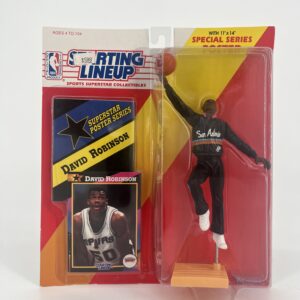 Vintage 1992 DAVID ROBINSON (HOF) SAN ANTONIO SPURS RARE STARTING LINEUP